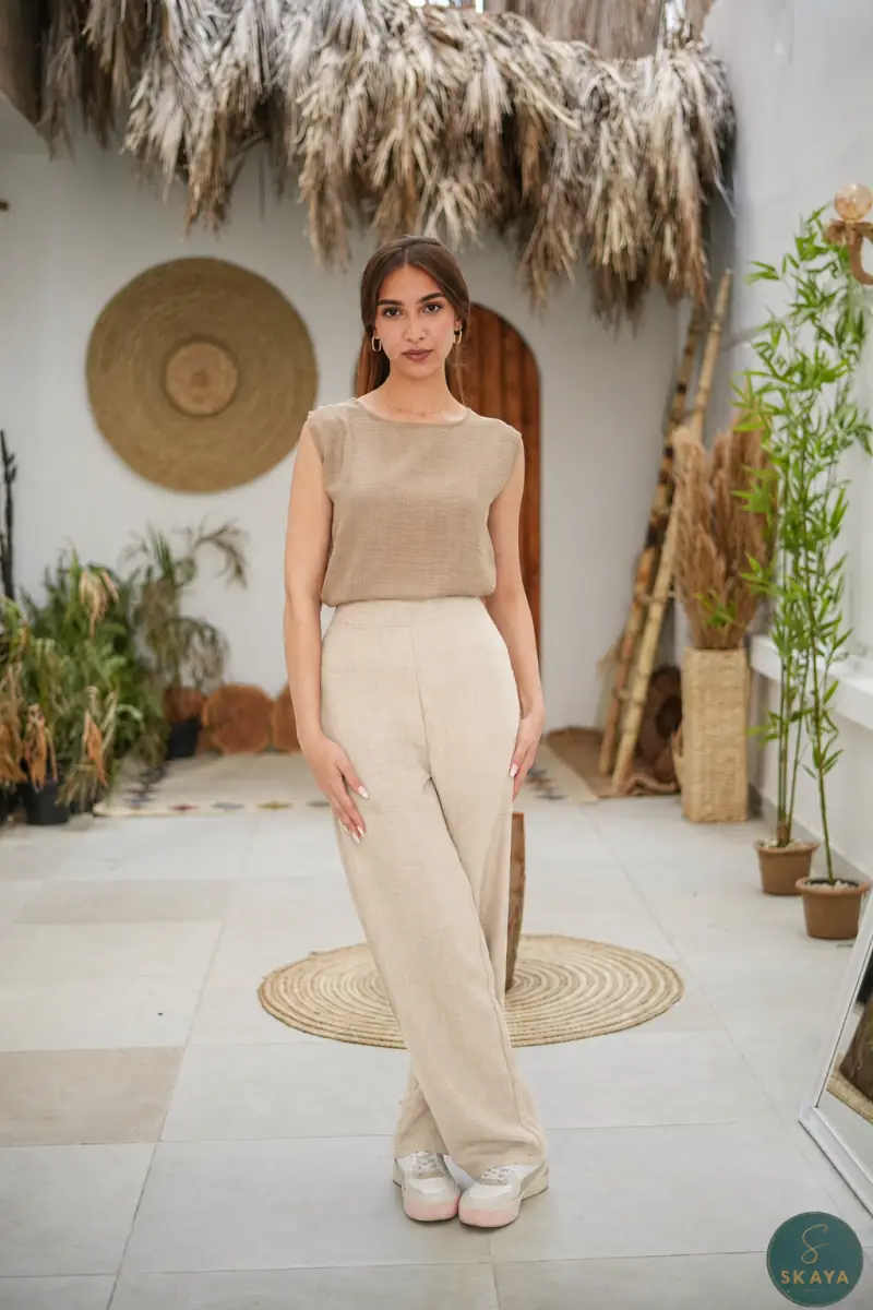 Basic Linen pants — View 4